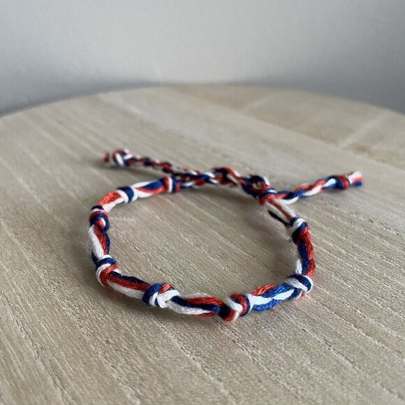 Onyx Bracelet, anklet, trendy, comfortable, tie, embroidery thread, woven, gift, - Picture 1 of 1